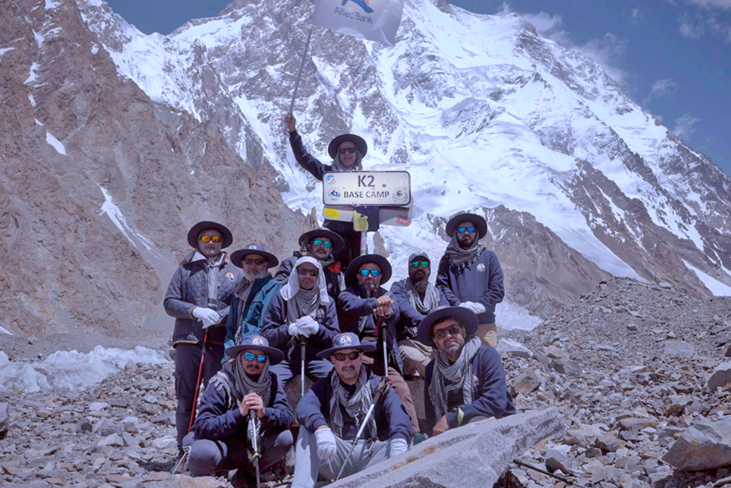 Allied Bank's K2 expedition Team Reaches K2 Base Camp! - Allied Bank