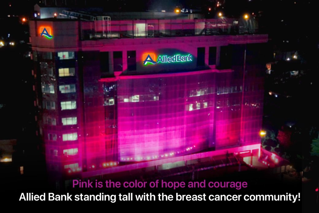 Allied Bank Standing Tall With the Breast Cancer Community