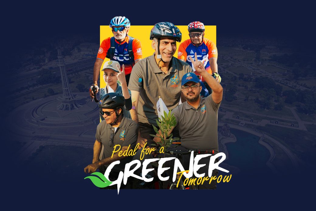 Pedal for a GREENER Tomorrow